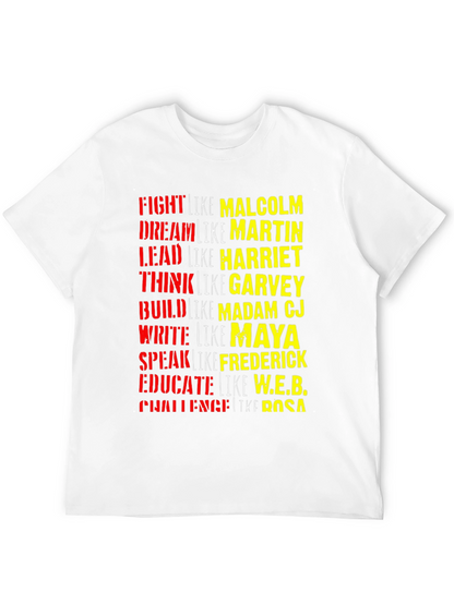 Black History T-Shirt: Fight Dream Lead