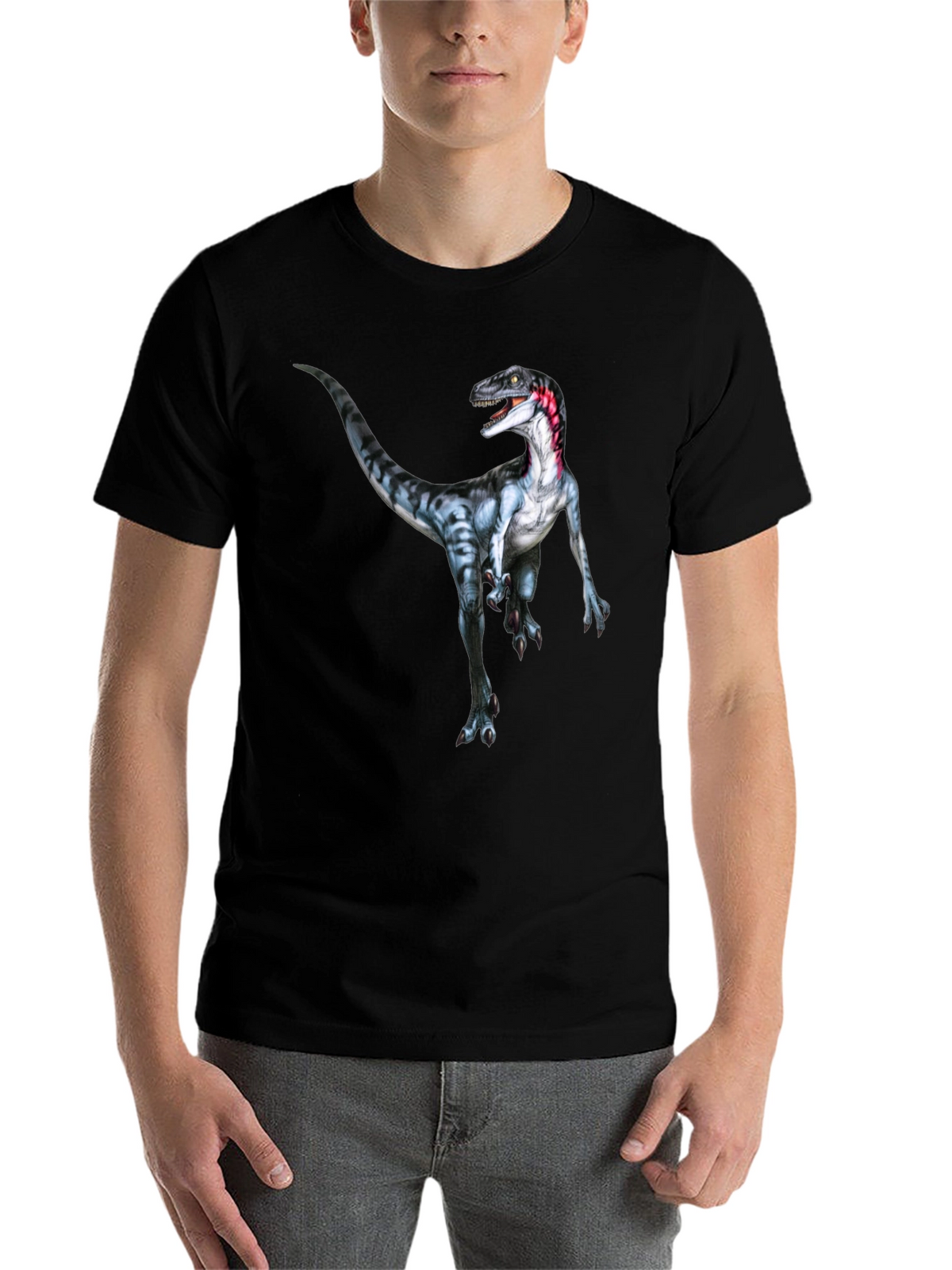 Dinosaur Graphic Print T-Shirt