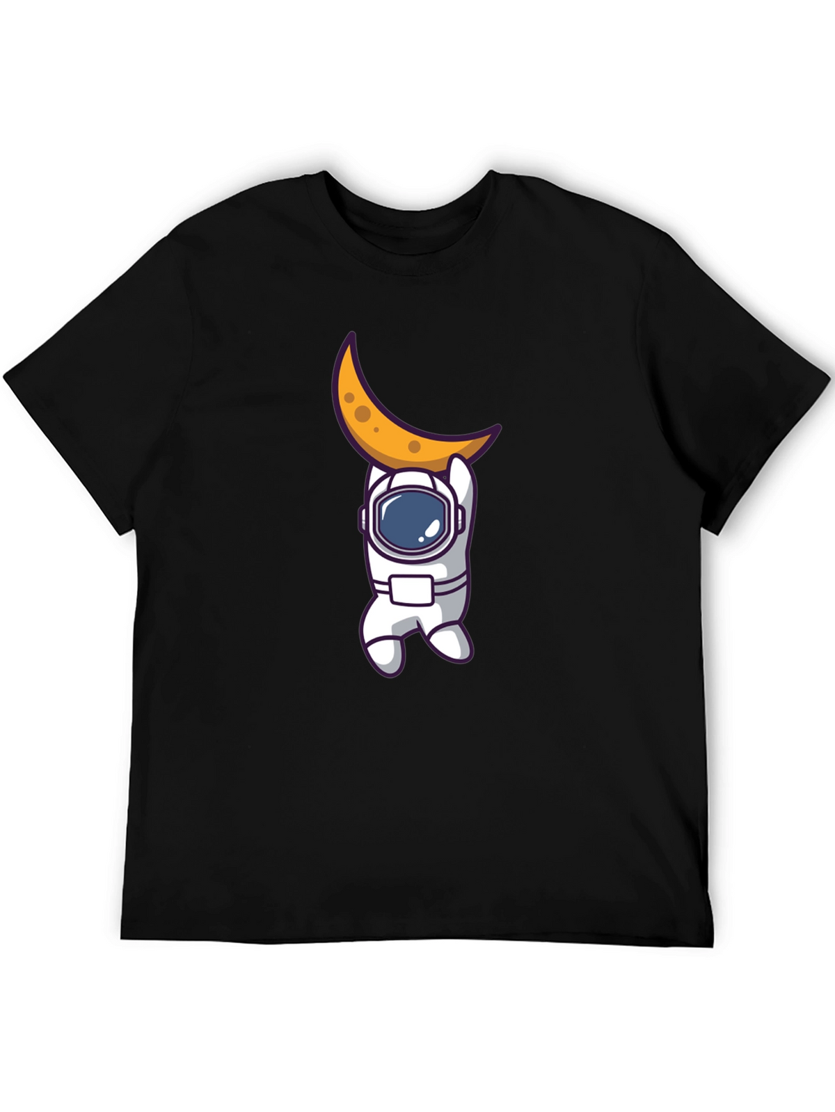 Astronaut Moon Graphic T-Shirt