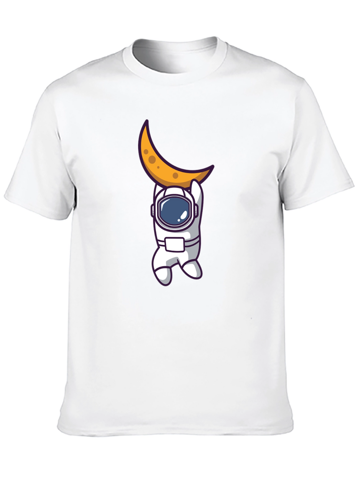 Astronaut Moon Graphic T-Shirt