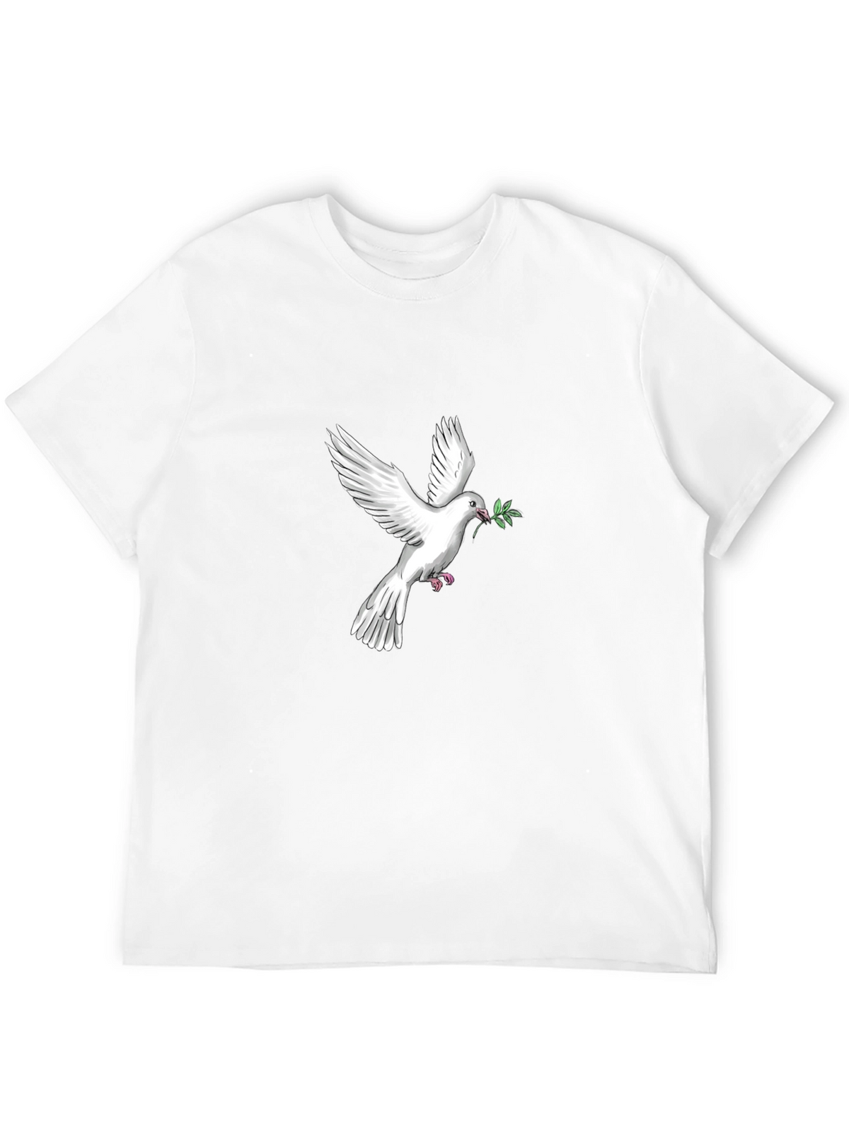 Peace Dove Graphic Tee - Black