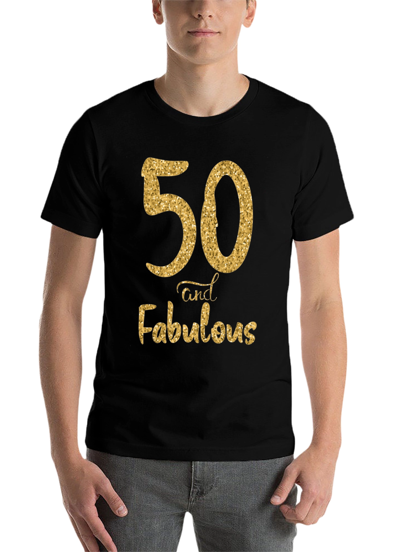 50 and Fabulous Birthday T-Shirt