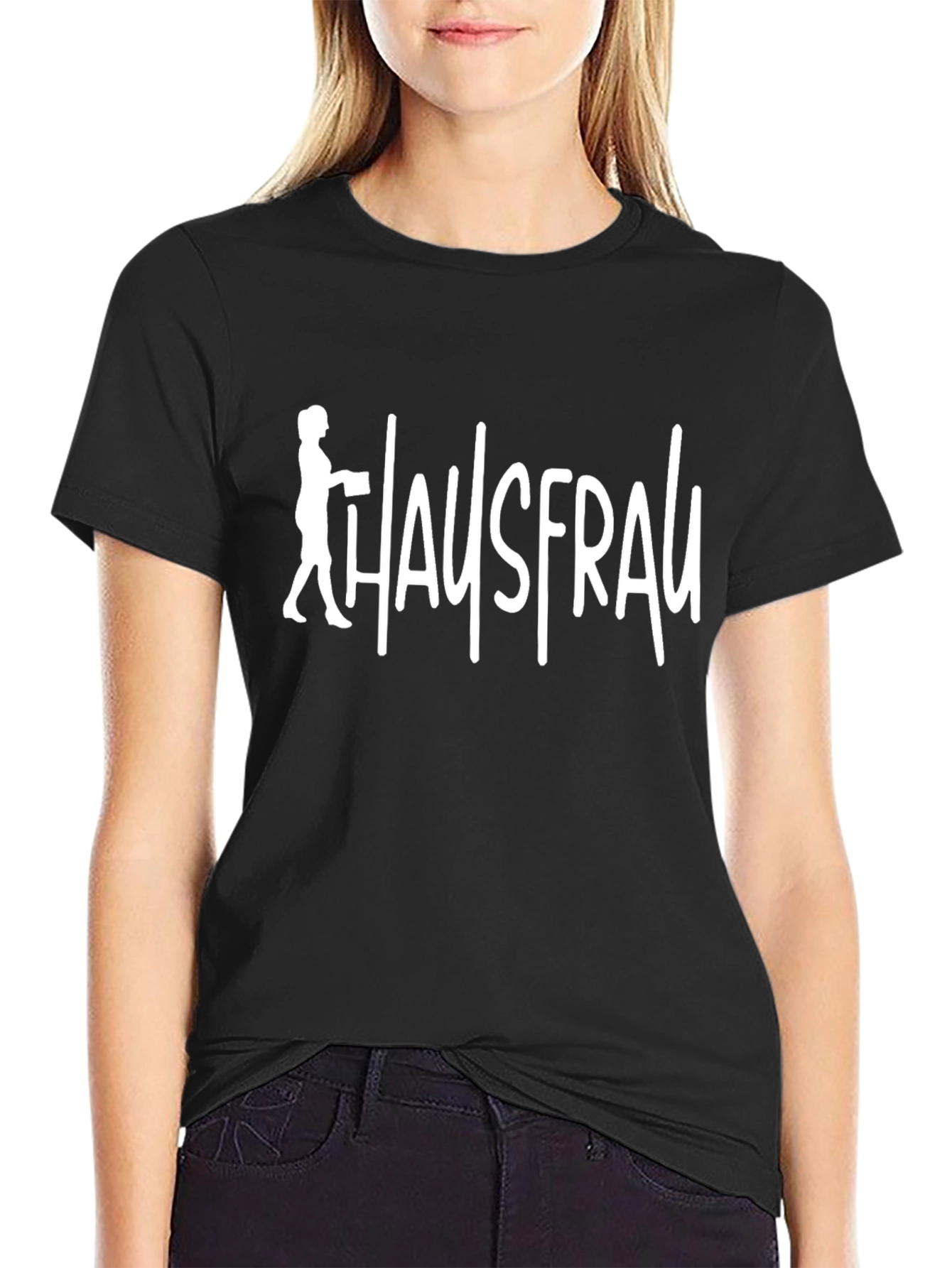 Hausfrau Graphic Tee - Novelty T-Shirt