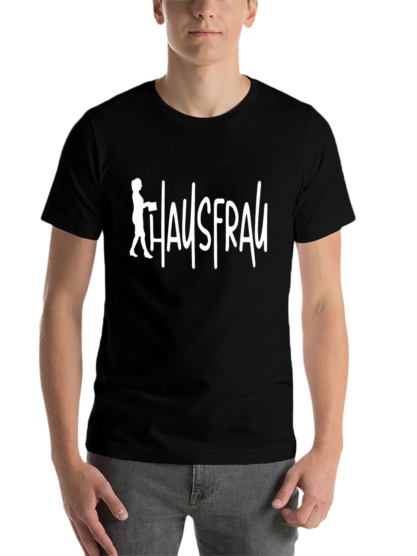 Hausfrau Graphic Tee - Novelty T-Shirt