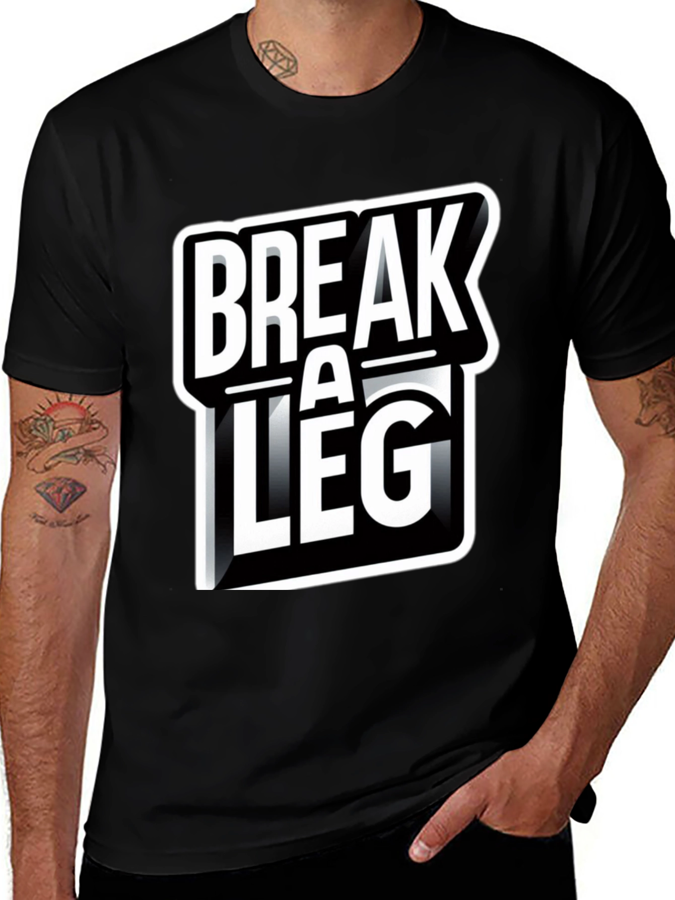 Break A Leg Graphic Tee