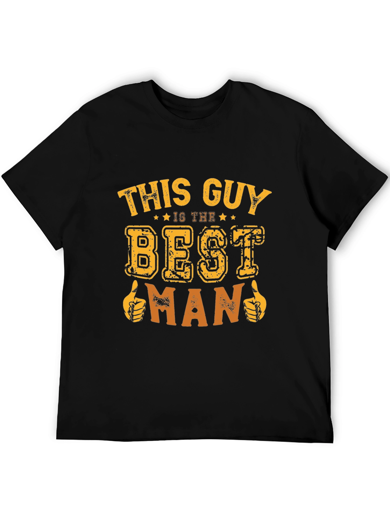 Best Man T-Shirt Funny Wedding Party Tee