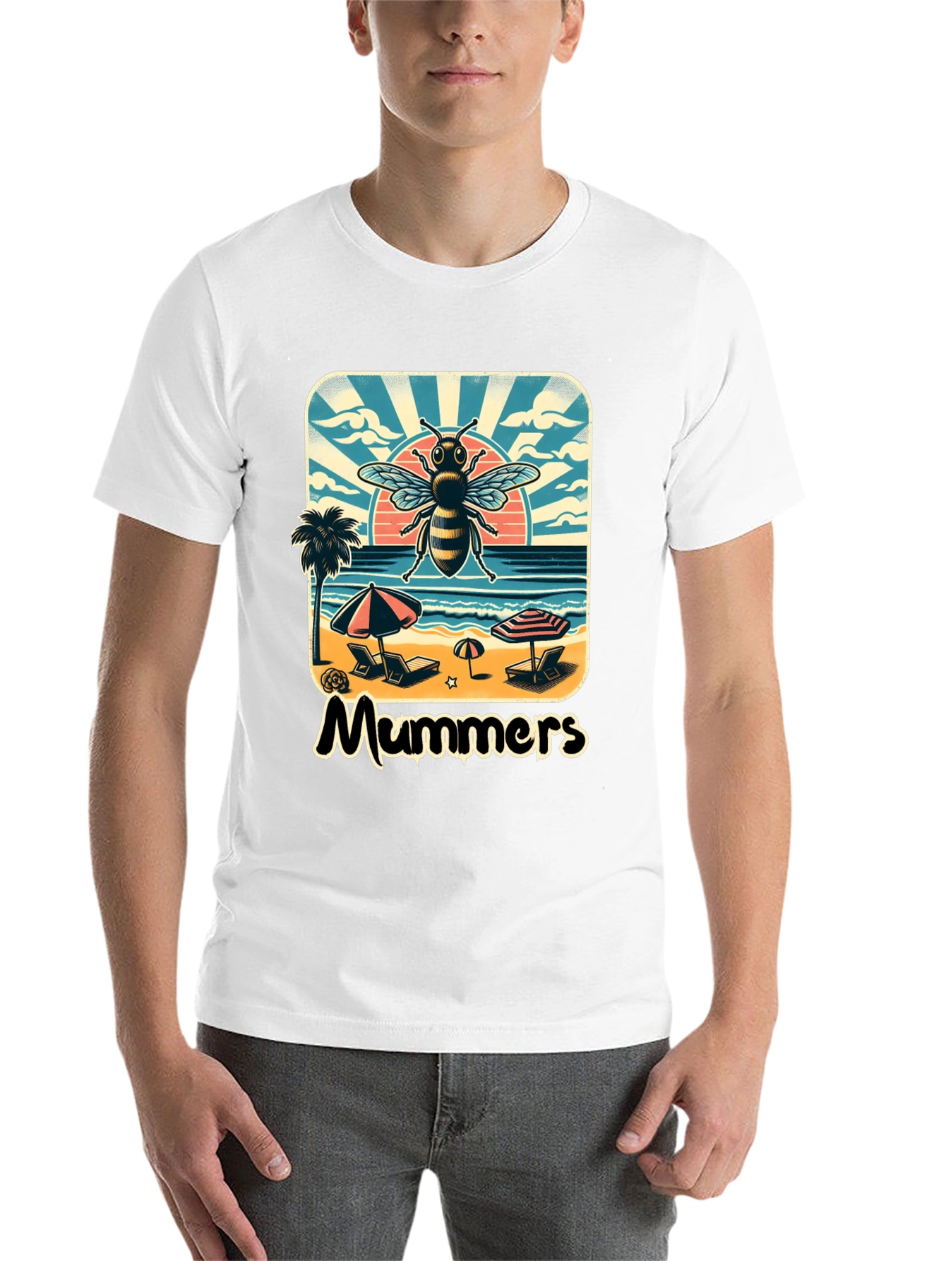 Mummers Beach Bee T-Shirt - Summer Style
