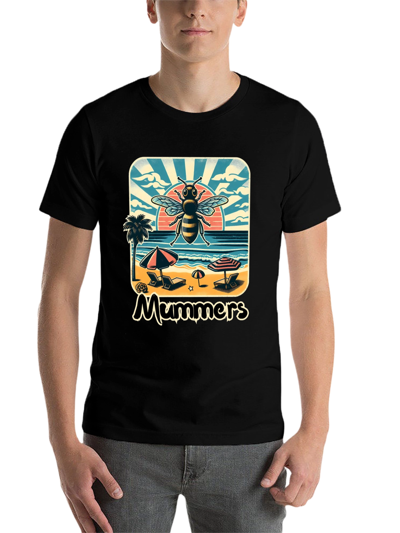 Mummers Beach Bee T-Shirt - Summer Style