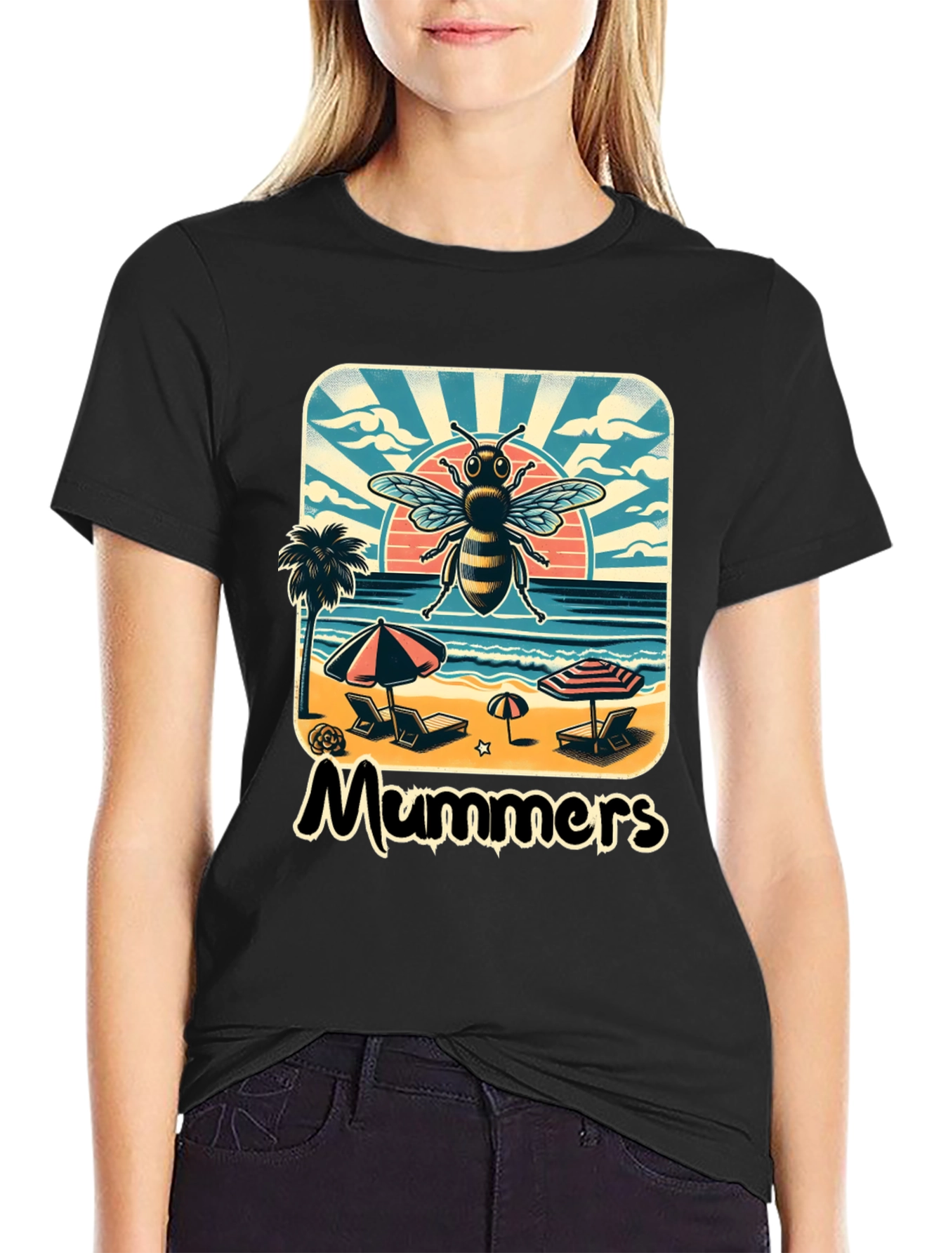 Mummers Beach Bee T-Shirt - Summer Style