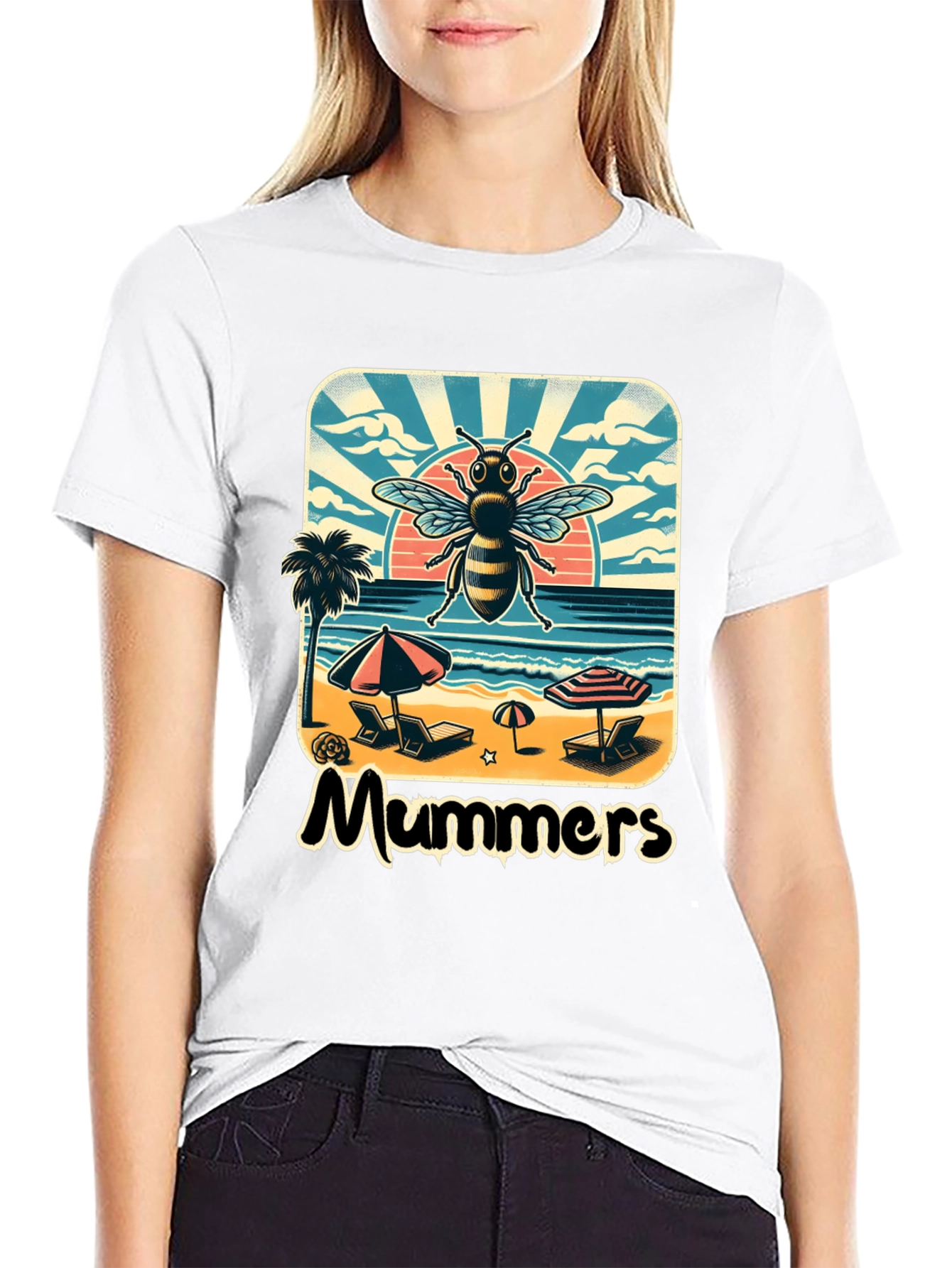 Mummers Beach Bee T-Shirt - Summer Style