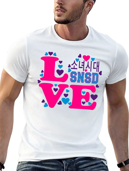 Love SNSD Tee - K-Pop Heart T-Shirt