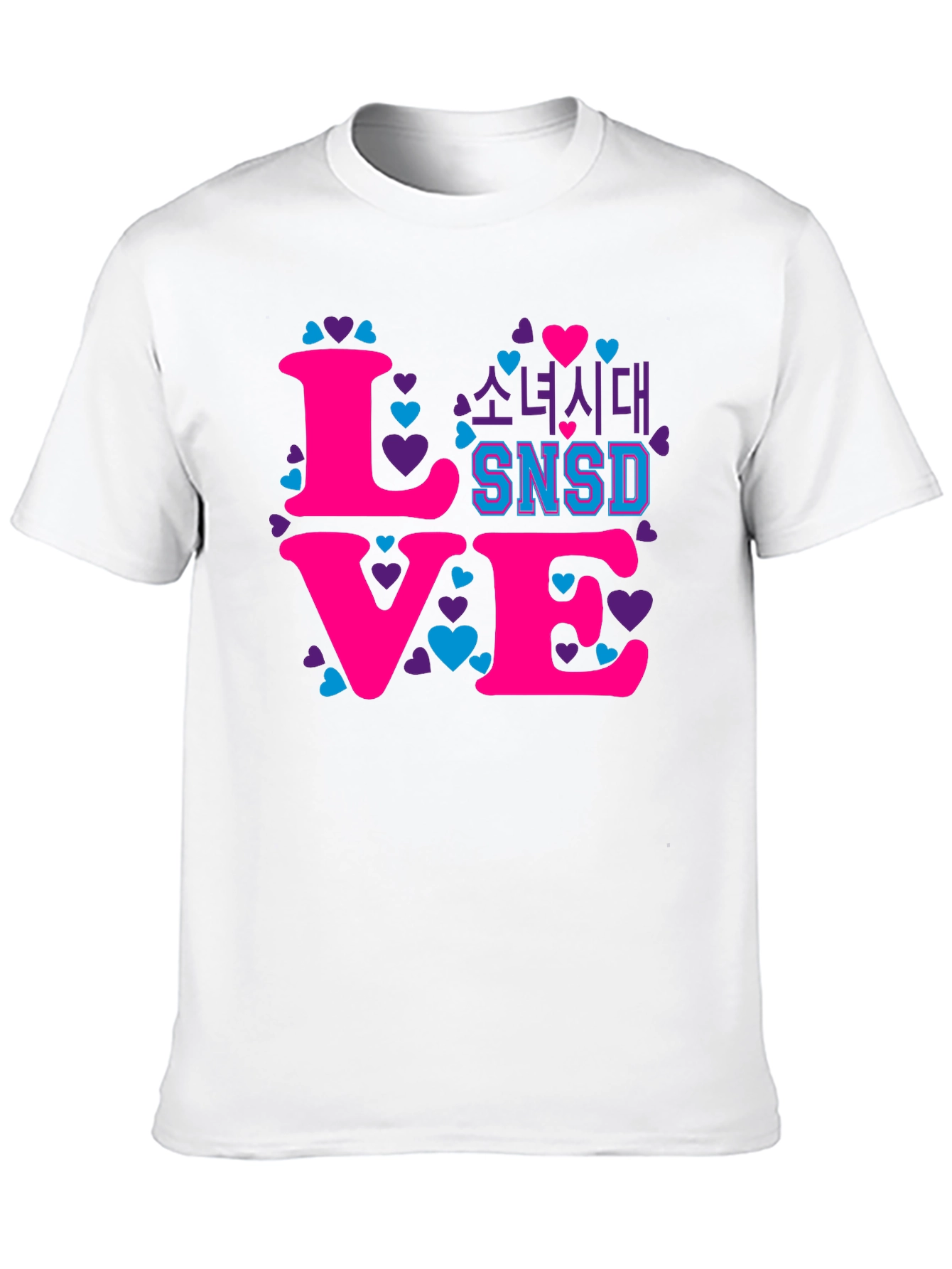 Love SNSD Tee - K-Pop Heart T-Shirt