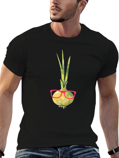 Quirky Onion T-Shirt - Funny Vegetable Tee
