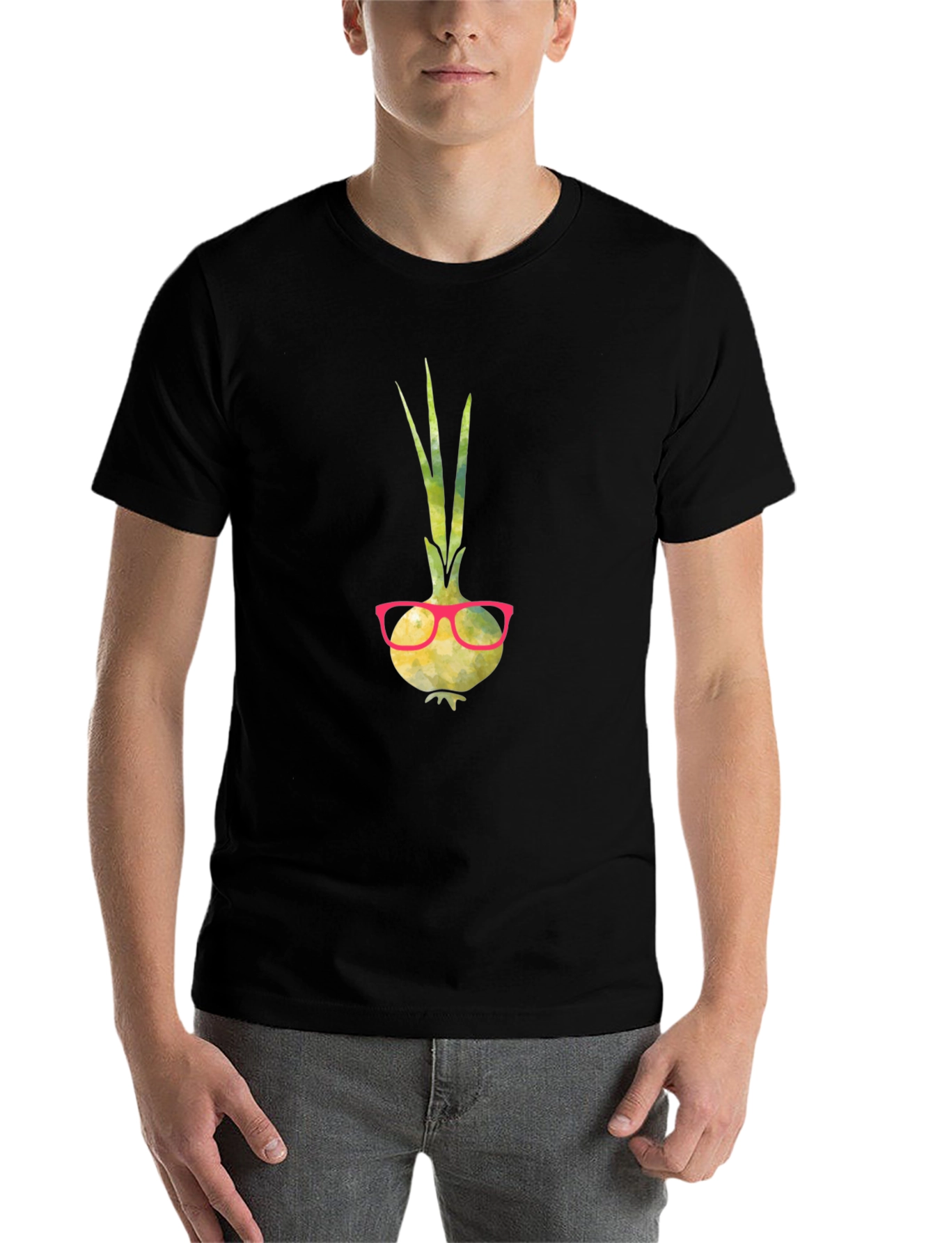 Quirky Onion T-Shirt - Funny Vegetable Tee