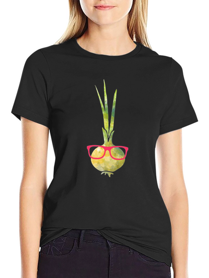 Quirky Onion T-Shirt - Funny Vegetable Tee
