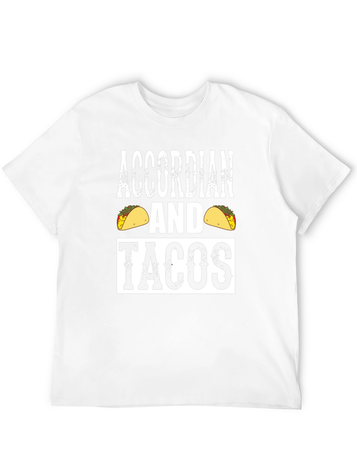 Accordion and Tacos Graphic Tee