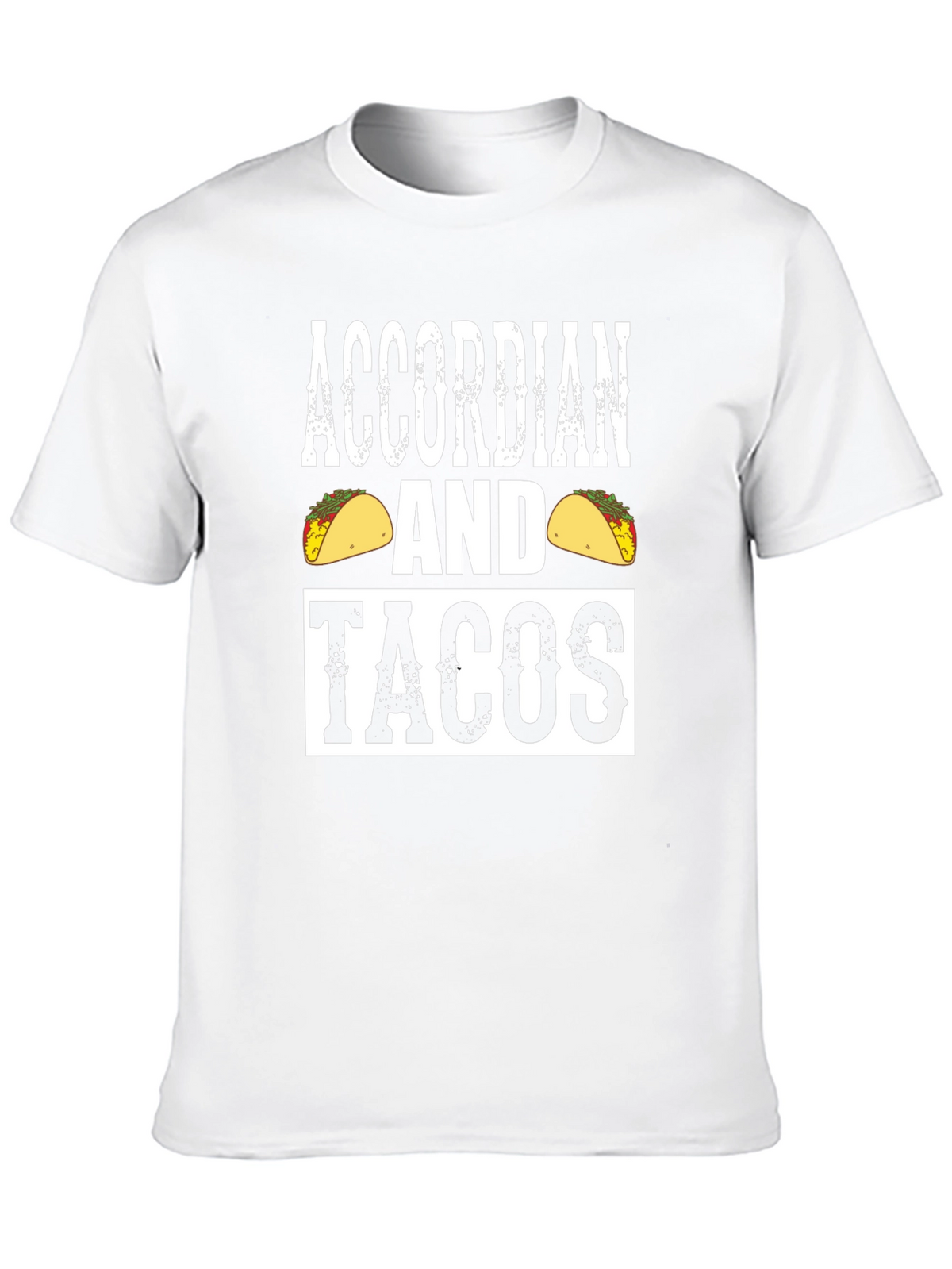 Accordion and Tacos Graphic Tee