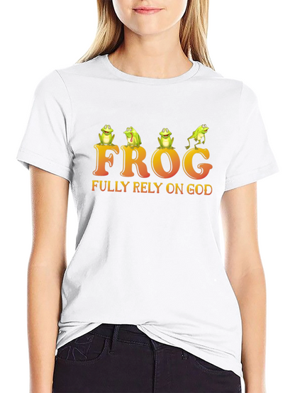 FROG Fully Rely On God Graphic T-Shirt