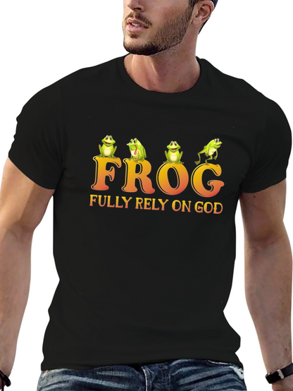 FROG Fully Rely On God Graphic T-Shirt