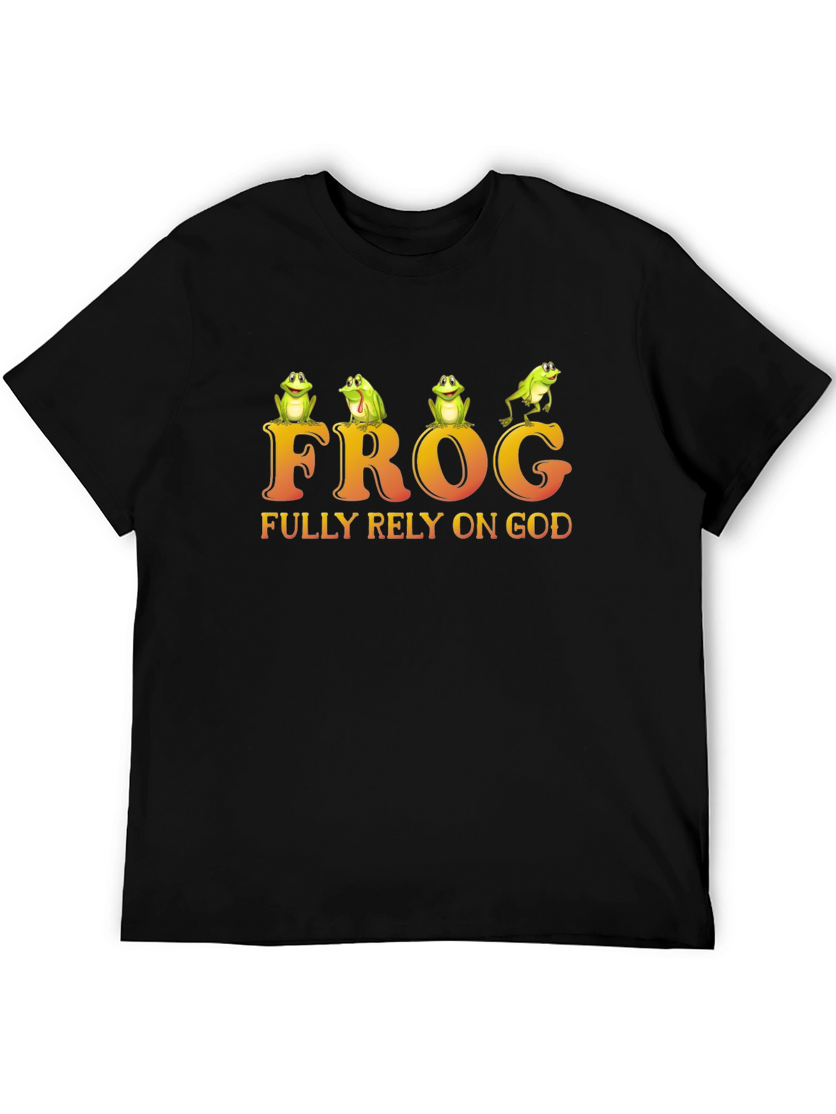 FROG Fully Rely On God Graphic T-Shirt