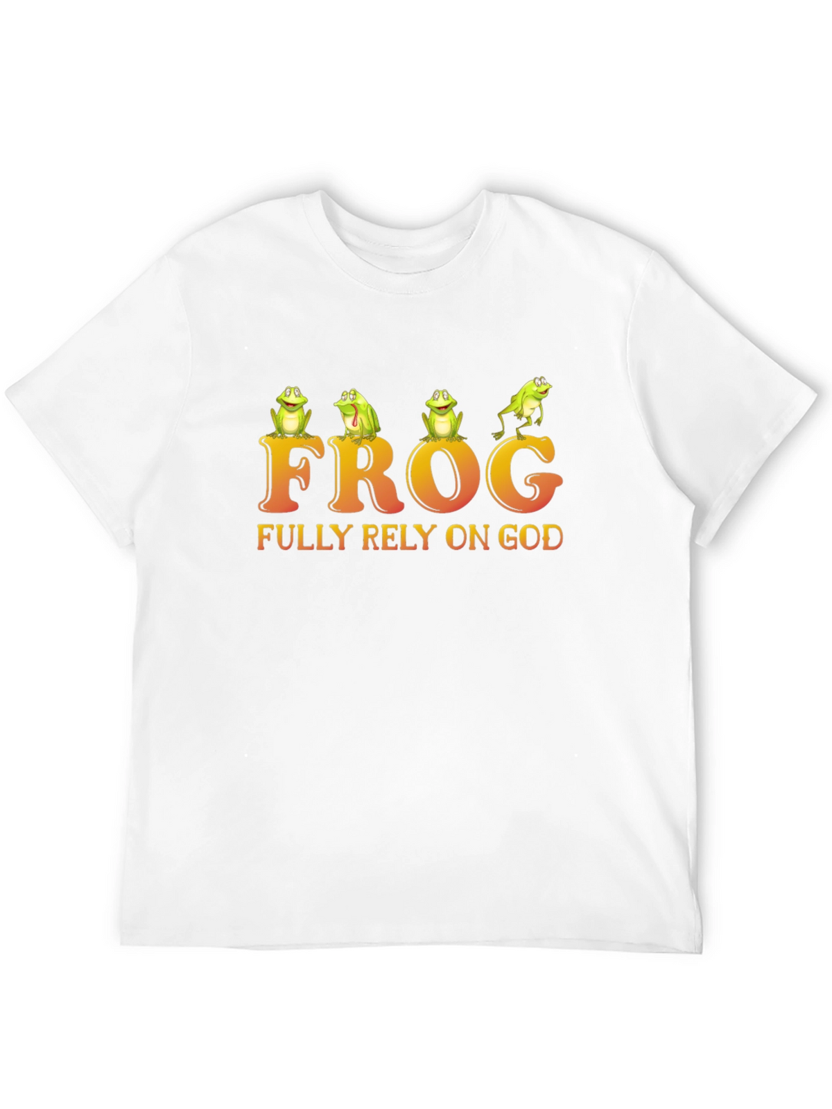 FROG Fully Rely On God Graphic T-Shirt