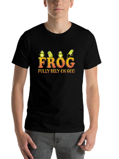 FROG Fully Rely On God Graphic T-Shirt