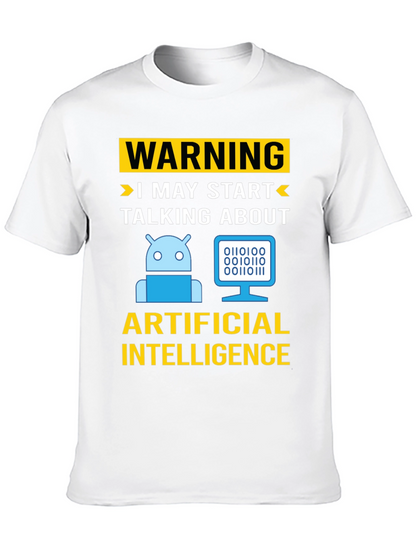 Warning AI Humor T-Shirt