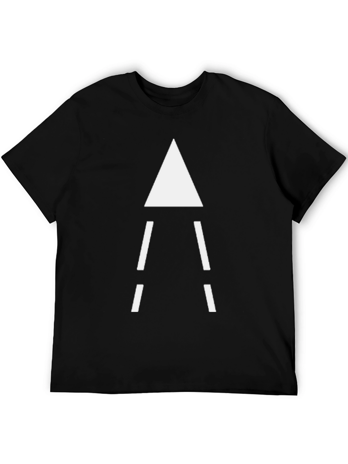 Minimalist Triangle Tee - Modern Graphic T-Shirt