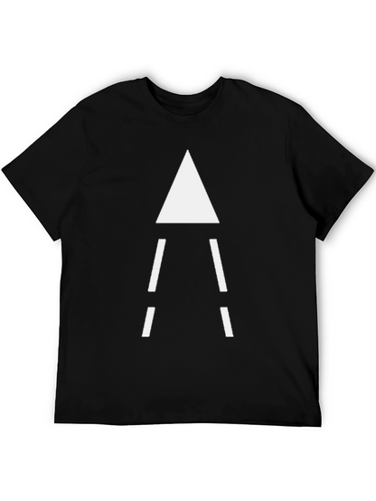 Minimalist Triangle Tee - Modern Graphic T-Shirt