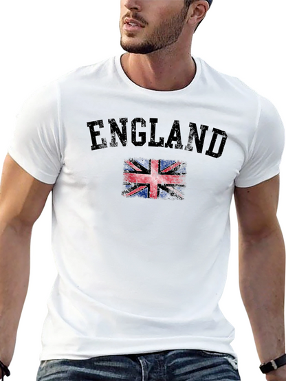 England Flag Graphic T-Shirt