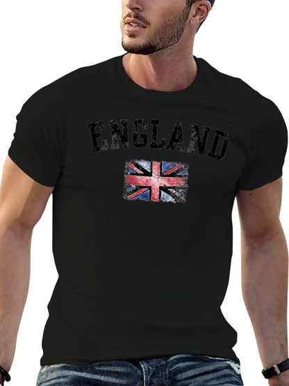 England Flag Graphic T-Shirt