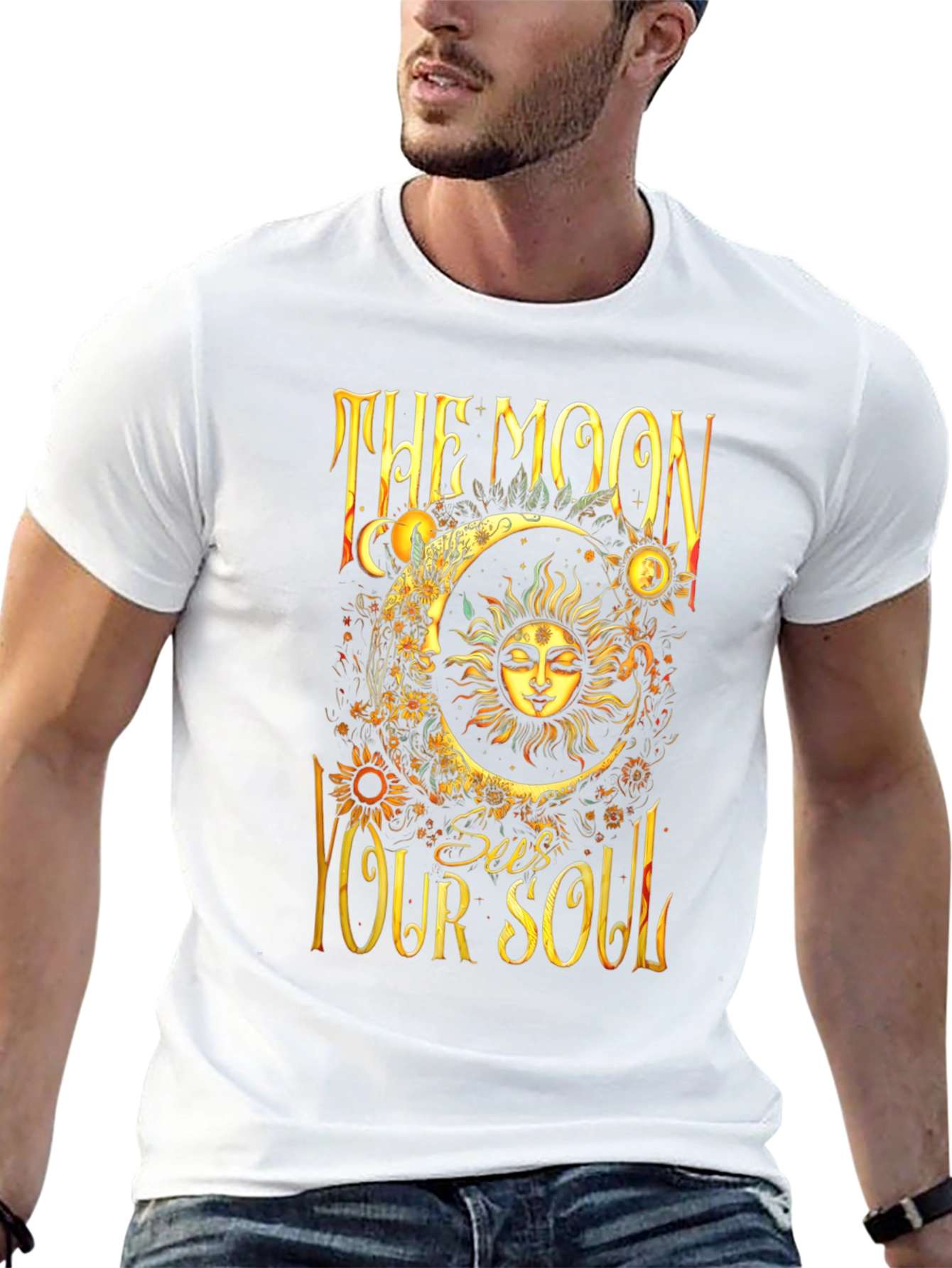 The Moon Sees Your Soul Graphic Tee