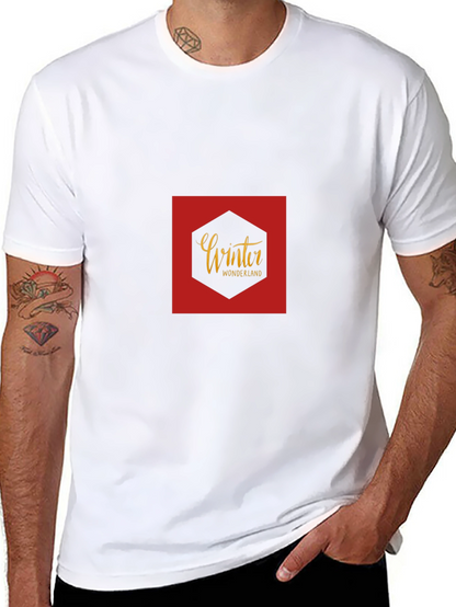 Winter Wonderland Graphic Tee - Black