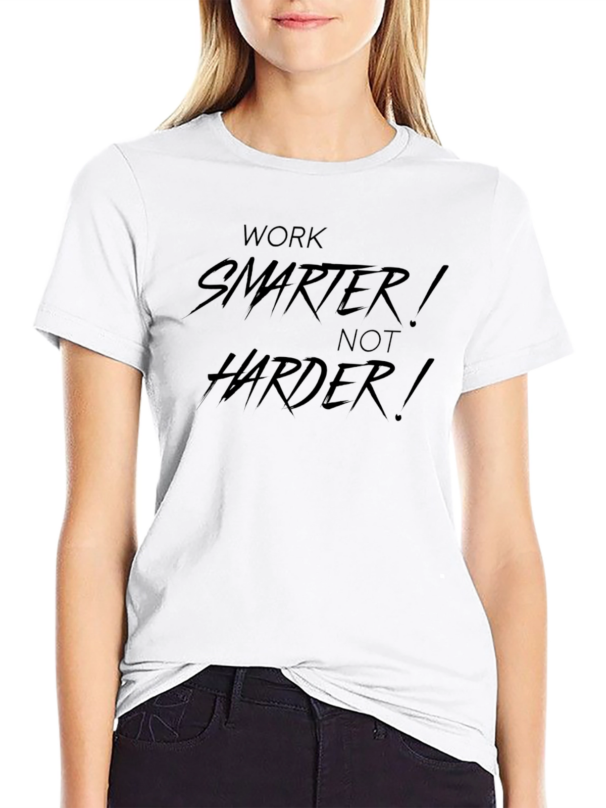 Work Smarter T-Shirt - Motivational Tee