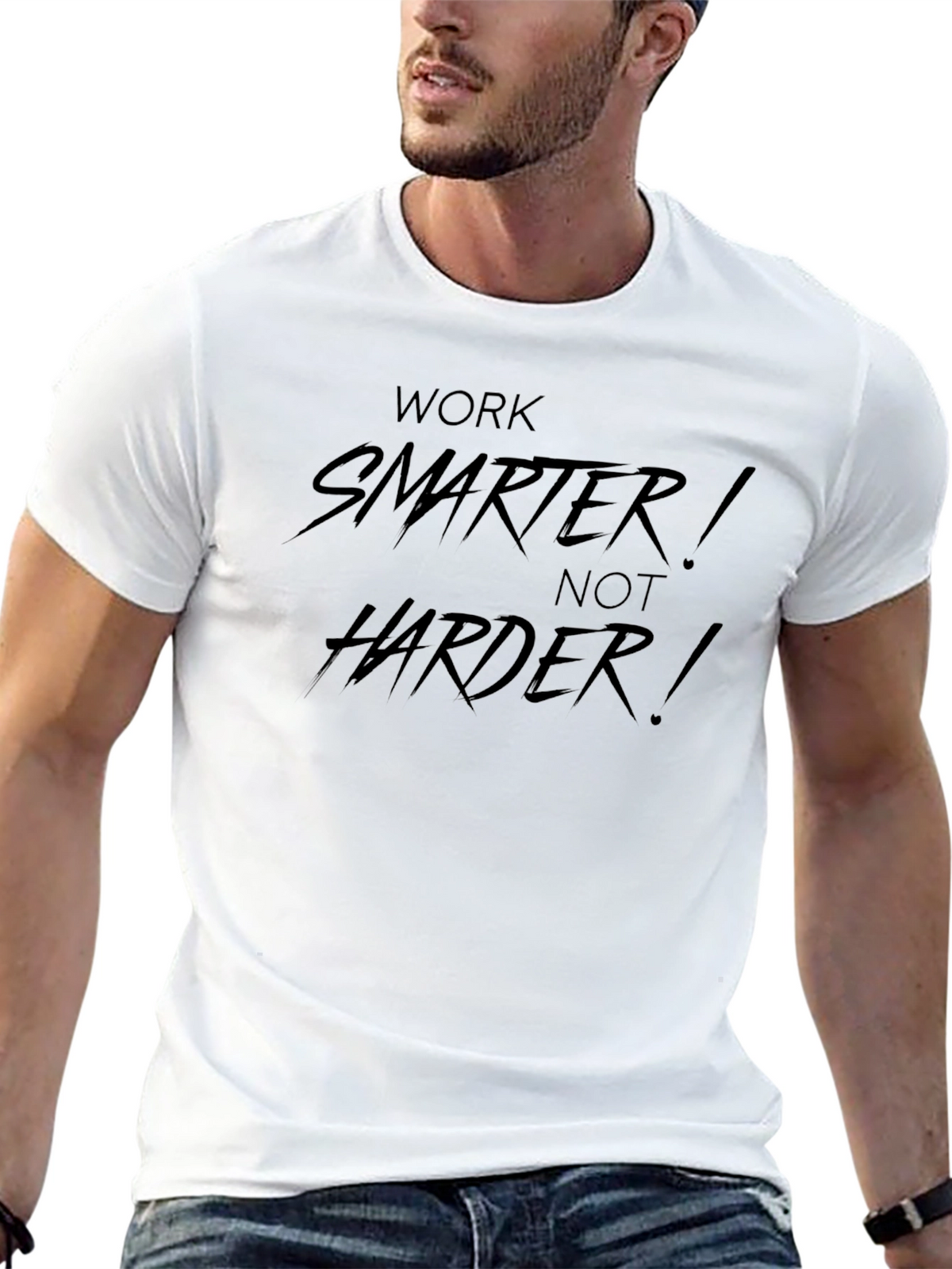 Work Smarter T-Shirt - Motivational Tee