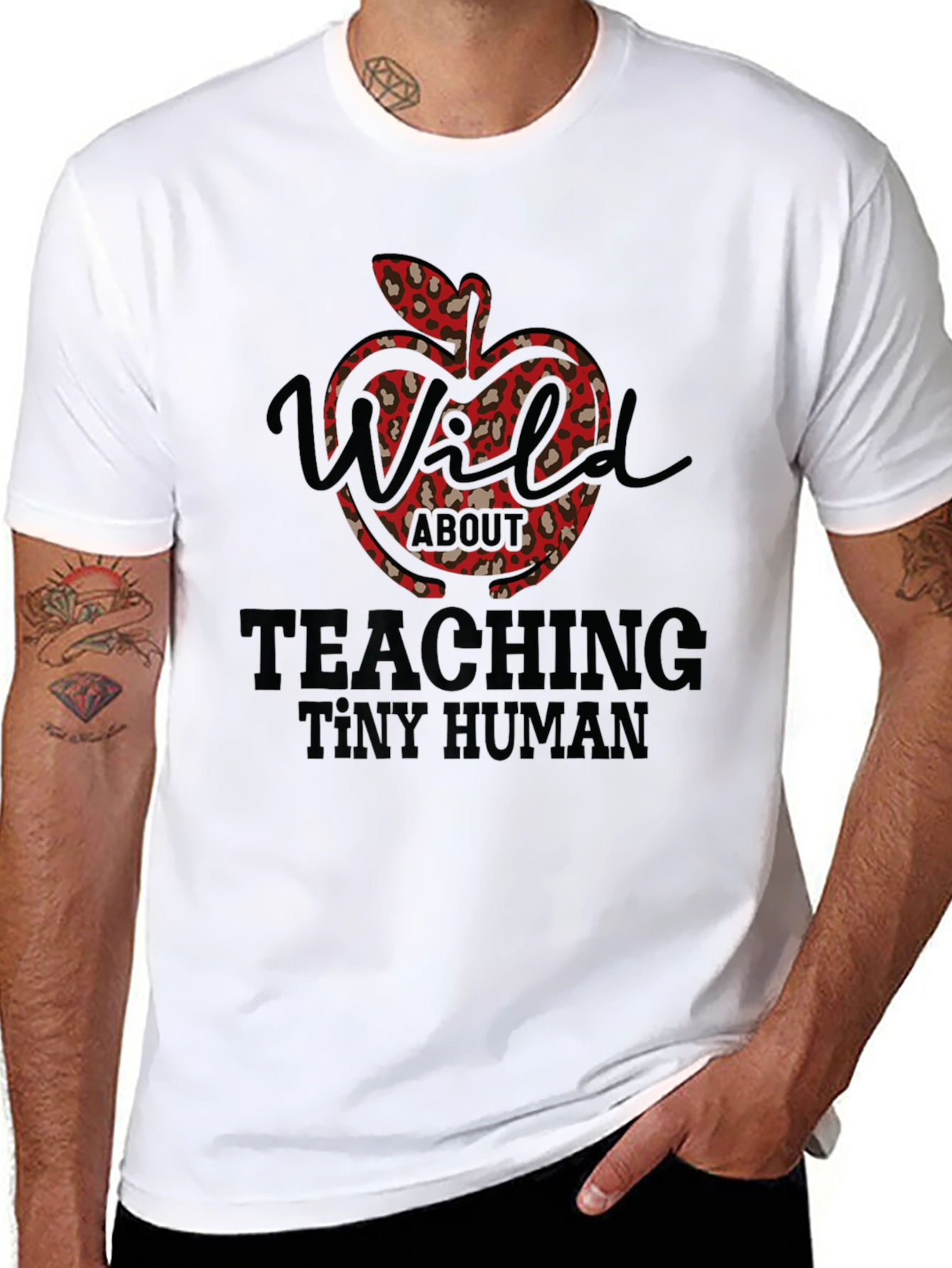 Wild About Teaching Graphic Tee - Teacher Appreciation