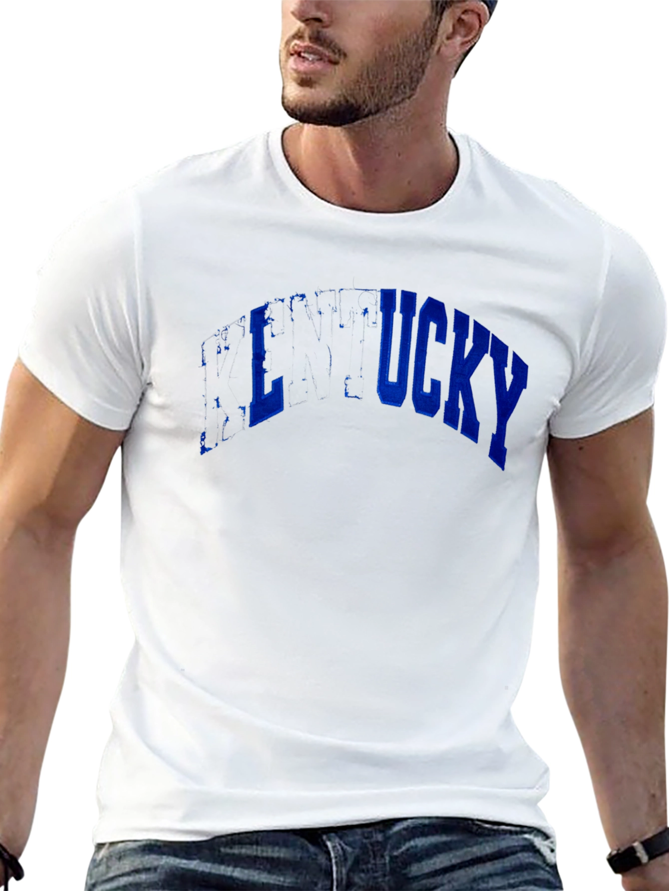 Kentucky Graphic Print Black T-Shirt
