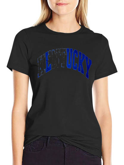Kentucky Graphic Print Black T-Shirt