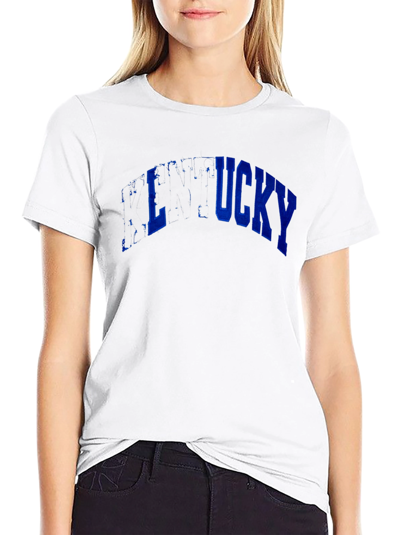Kentucky Graphic Print Black T-Shirt
