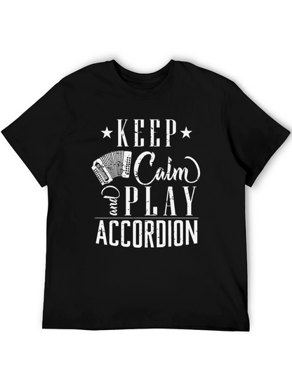 Keep Calm & Play Accordion T-Shirt