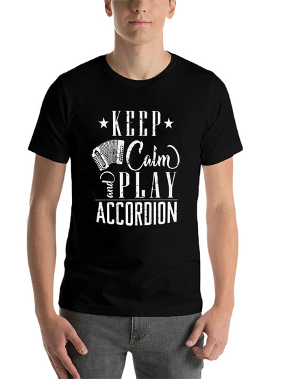 Keep Calm & Play Accordion T-Shirt