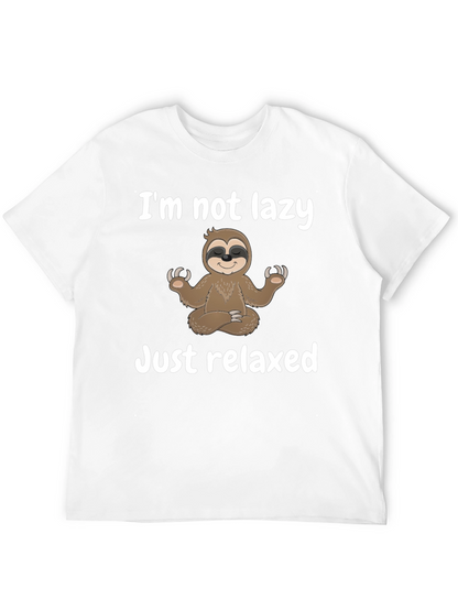 Relaxed Sloth T-Shirt - Im Not Lazy