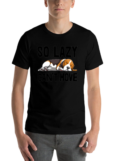 Lazy Dog Graphic T-Shirt - Unisex Relaxed Fit