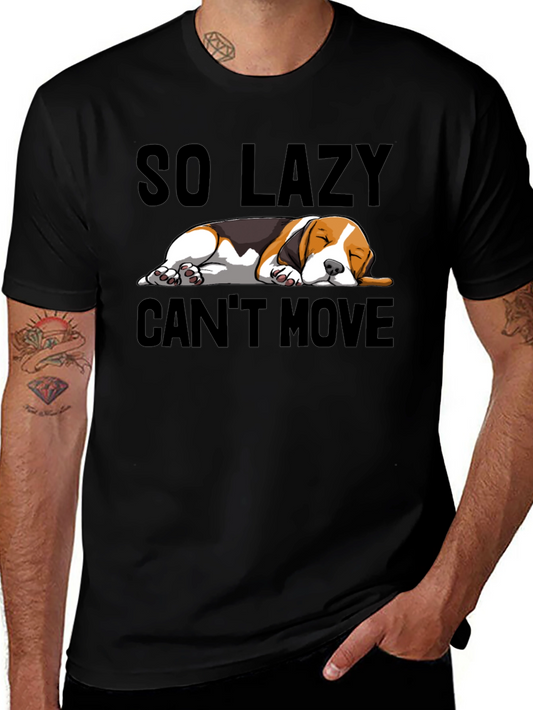 Lazy Dog Graphic T-Shirt - Unisex Relaxed Fit