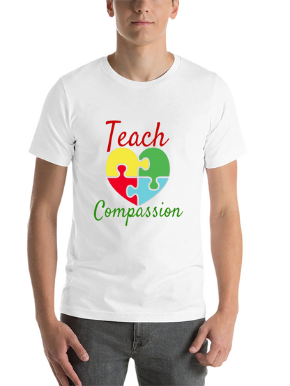 Teach Compassion Autism Awareness T-Shirt