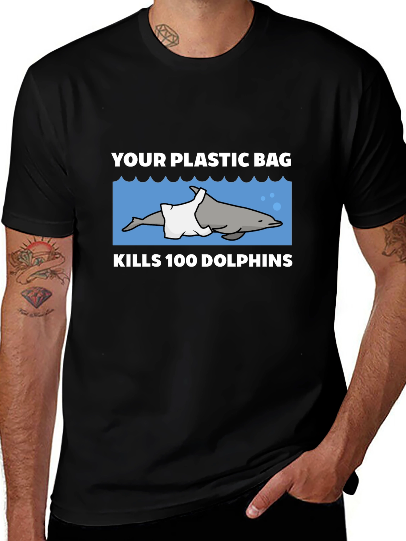 Eco-Friendly Dolphin T-Shirt
