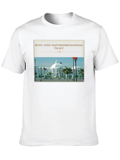 Haiti National Palace Graphic T-Shirt