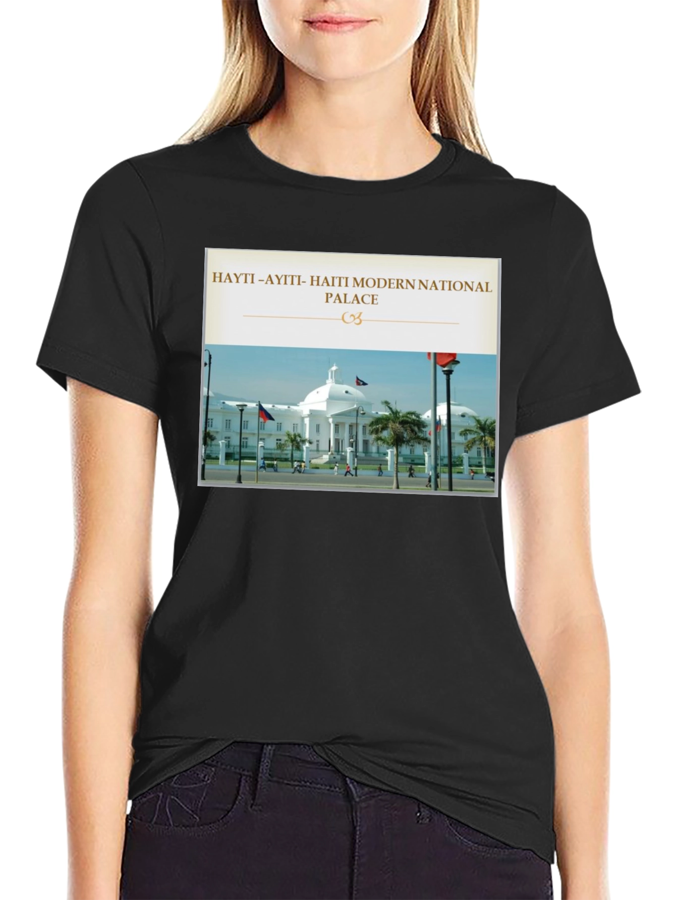 Haiti National Palace Graphic T-Shirt