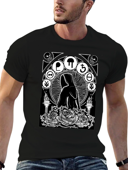 Occult Rose T-Shirt - Gothic Graphic Tee