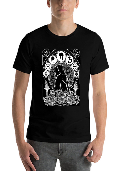 Occult Rose T-Shirt - Gothic Graphic Tee
